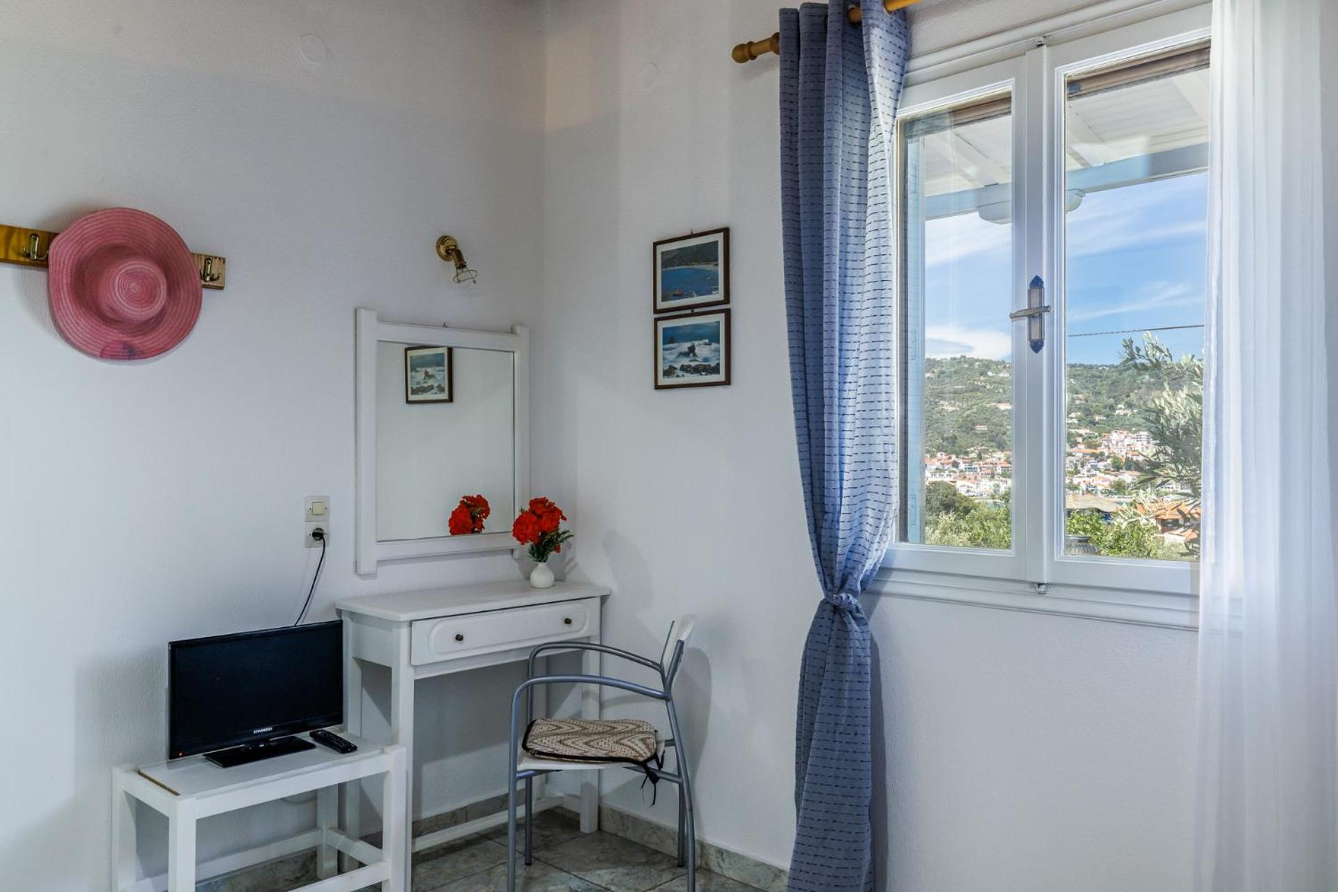 סקופלוס טאון Anesis Apartment 2 Fireplace מראה חיצוני תמונה